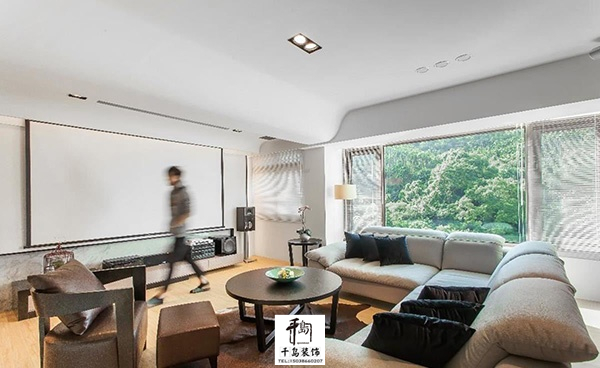 造型妝點(diǎn)，化解梁柱壓迫